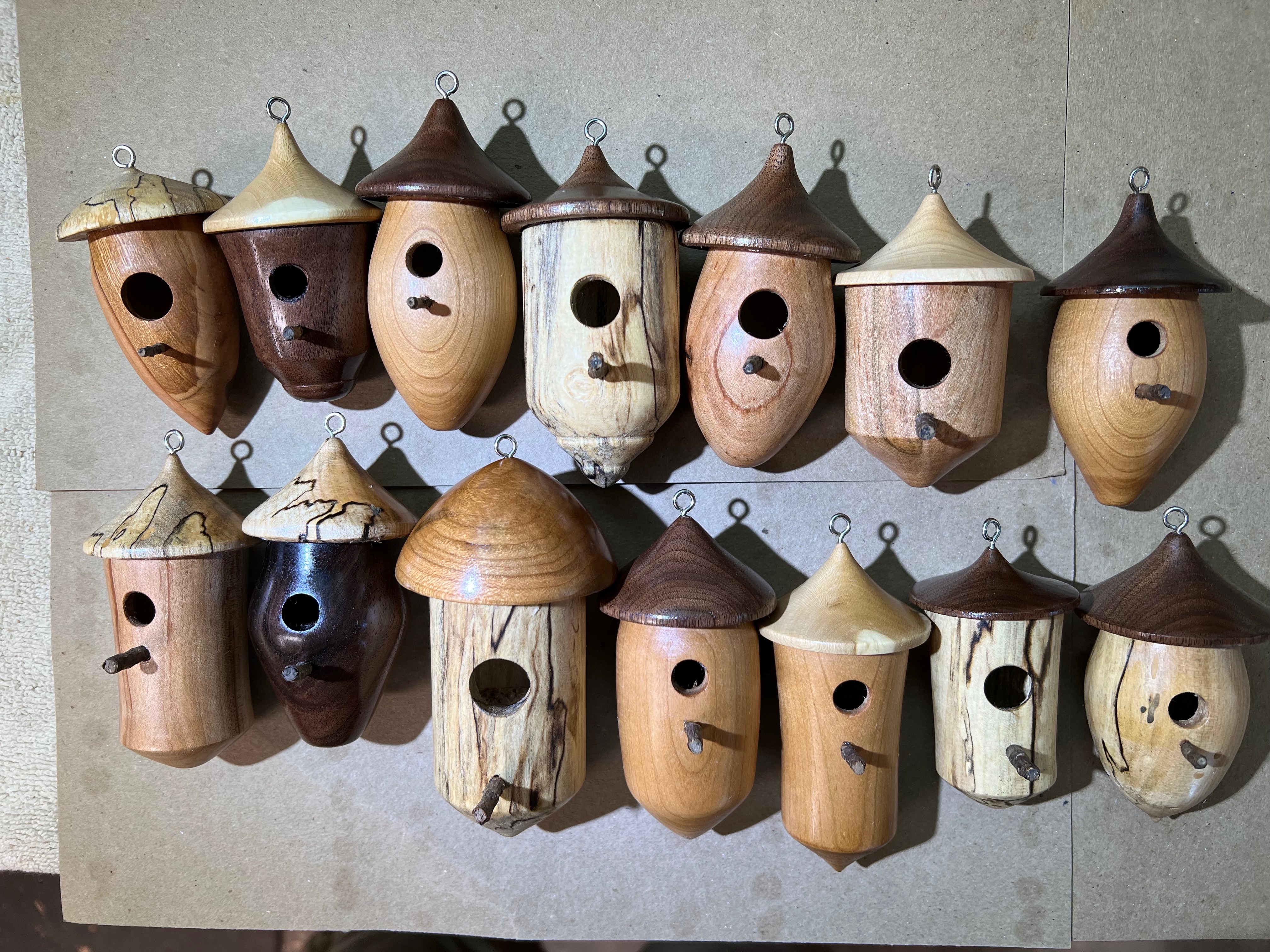 Ornament Bird Houses