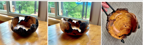 8" Bowl from John Jordan's Cherry Burl