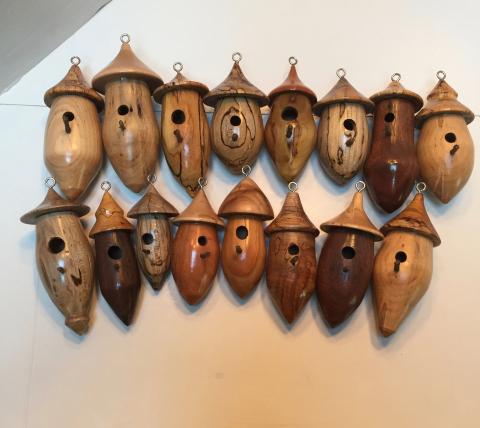 Small Birdhouse ornaments